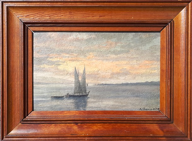edouard jeanmaire barques sur leman vignette